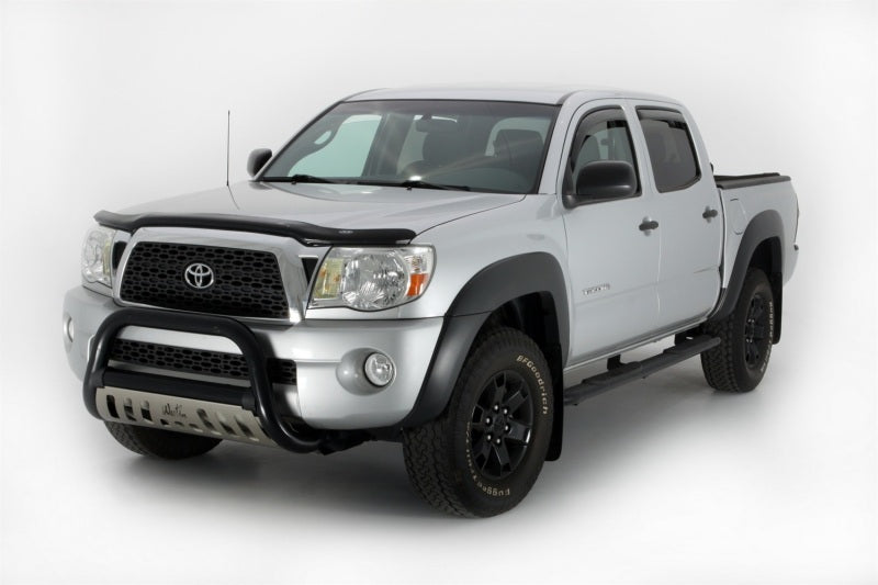 2005-2015 Tacoma Double Cab Smoke Ventvisor Front Rear Window Deflectors 4-Piece - View 5 | Dirty Garage