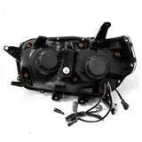 2010-2013 4Runner Nova-Series LED Projector Alpha Black Headlights Sequential Signal DRL - View 3 | Dirty Garage