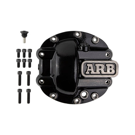 1984-2018 Cherokee/Grand Cherokee/Wrangler/Wrangler JK Diff Cover D30 Black - View 3 | Dirty Garage