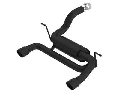 Borla 18-19 Jeep Wrangler JL/JLU 2.0L 4Cyl 2DR/4DR Axle Back Exhaust ATAK w/ 2.5in Tips - Black | Dirty Garage