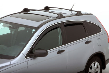 2007-2011 CR-V Ventvisor Front and Rear Window Deflectors Smoke 4-Piece - View 4 | Dirty Garage