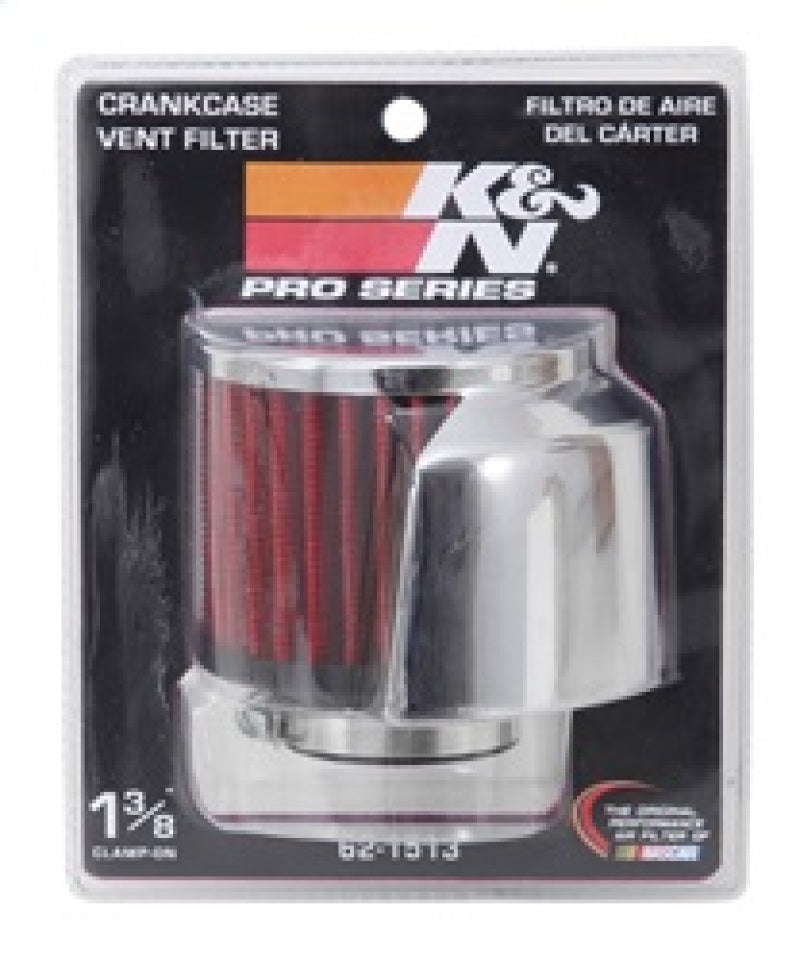 Universal 1.375in Flange ID x 3in OD x 2.5in Height Clamp On Crankcase Vent Filter - View 8 | Dirty Garage
