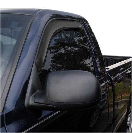 1999-2007 GM 1500 Standard Cab Ventvisor Smoke 2-Piece - View 5 | Dirty Garage