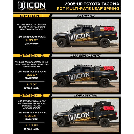 2005-2017 Tacoma 0-3.5" Suspension System w Billet UCA - View 3 | Dirty Garage