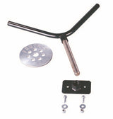 Universal Spare Tire Flat Mount Black | Dirty Garage