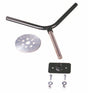 Universal Spare Tire Flat Mount Black | Dirty Garage