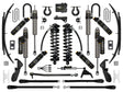 2023-2025 Superduty ICON 2.5 Front and Rear Lift Kit | Dirty Garage