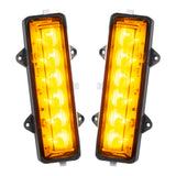 2021-2023 Bronco Dual Function Reverse LED Flush Taillight Amber White - View 2 | Dirty Garage