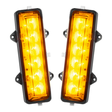 2021-2023 Bronco Dual Function Reverse LED Flush Taillight Amber White - View 2 | Dirty Garage