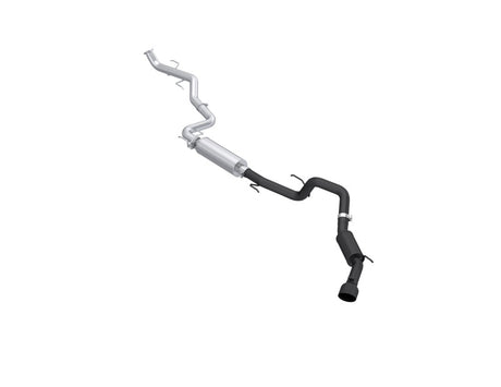 2024 Tacoma 2.4L 3" Cat-Back Single Exit Black Coated Aluminized Steel | Dirty Garage
