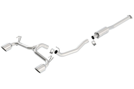 Borla 09-15 Mitsubishi Lancer Ralliart 2.0L 4cyl MT 6spd AWD Catback Exhaust - View 4 | Dirty Garage