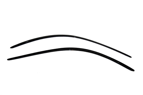 1994-2004 Mustang Ventvisor Outside Mount Window Deflectors Smoke - View 4 | Dirty Garage