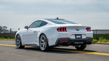 Borla 2024 Ford Mustang Ecoboost 2.3L ATAK Catback Exhaust Black Chrome w/ Quad Tip - Non-Active - View 2 | Dirty Garage