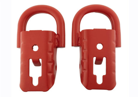 2015-2022 F-150 Tow Hooks - Red - View 9 | Dirty Garage