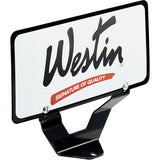 Universal Black Bull Bar License Plate Relocator - View 2 | Dirty Garage