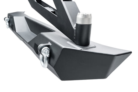 Rugged Ridge 07-18 Jeep Wrangler (JK/JKU) XOR Rear Bumper w/Swing Out Tire Carrier - Tex. Blk - View 5 | Dirty Garage