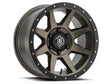 Universal Rebound 17x8.5 5x5 -6mm Offset 4.5" BS 71.5mm Bore Bronze Wheel | Dirty Garage