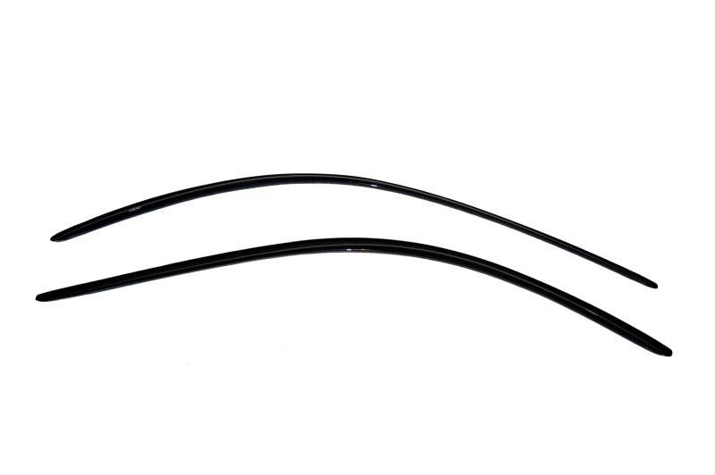 1994-2004 Mustang Ventvisor Outside Mount Window Deflectors Smoke - View 2 | Dirty Garage