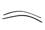 1994-2004 Mustang Ventvisor Outside Mount Window Deflectors Smoke - View 2 | Dirty Garage