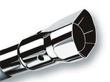 Borla Universal Polished Tip Single Square Angle-Cut Intercooled (inlet 2 1/4in. Outlet 2 1/2 x 2 3/ | Dirty Garage