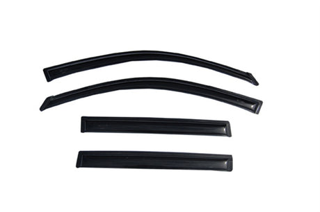 2008-2013 Highlander Ventvisor Outside Mount Window Deflectors Smoke 4-Piece | Dirty Garage