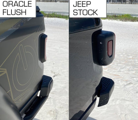 2020-2025 Gladiator JT Flush Mount LED Tail Lights - View 8 | Dirty Garage