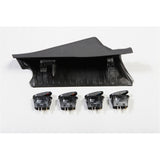 Rugged Ridge A-Pillar 4 Switch Pod Kit Black LHD 11-18 JK - View 5 | Dirty Garage