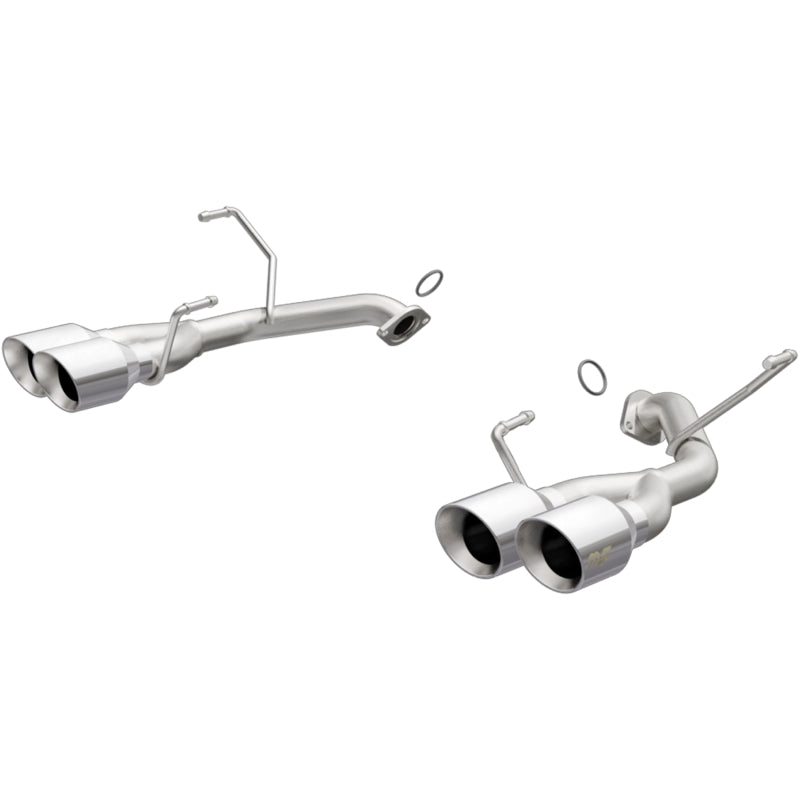 2011-2014 Impreza 2015-2019 WRX STI Competition Axle Back Quad Polished Tips | Dirty Garage