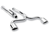 Borla 08-14 Mitsubishi EVO X Catback Exhaust - View 4 | Dirty Garage