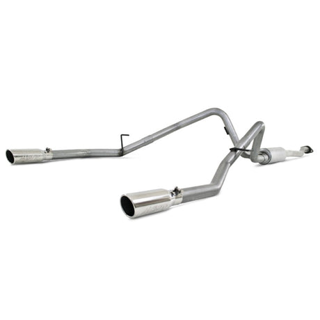 2011-2012 F-150 2.5" Cat Back Dual Rear Exit Exhaust System - View 3 | Dirty Garage