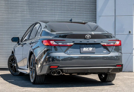 2025 -2026 Camry SE/XSE AT S-type Axle-Back Exhaust 3.5" Black Chrome Tips - View 2 | Dirty Garage