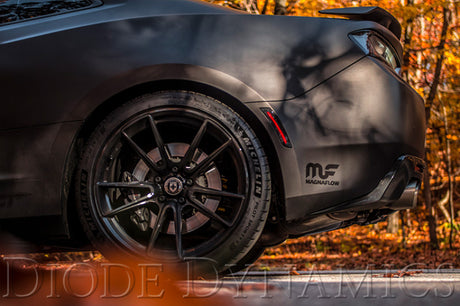 2016-2024 Camaro Smoked LED Sidemarkers Set - View 2 | Dirty Garage