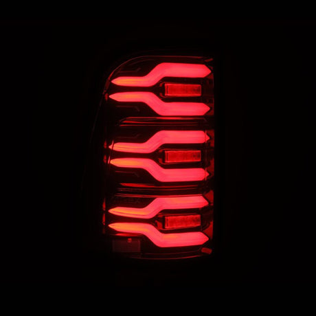 2019-2021 Ram 1500 Luxx-Series LED Tail Lights Black Red Active Light Sequential Signal - View 4 | Dirty Garage