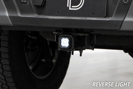Universal C1R LED Pod Hitch Mount Reverse Kit - View 3 | Dirty Garage