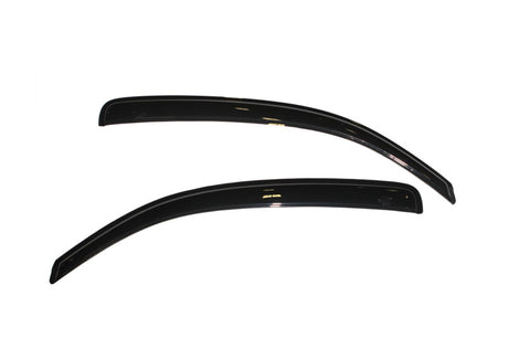 2005-2015 Tacoma Standard Cab Ventvisor Outside Mount Window Deflectors Smoke 2-Piece - View 4 | Dirty Garage