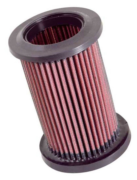 Replacement Round Air Filter - Open Top - 2006-2014 Ducati 3.5in OD/2in ID/5.5in H - View 3 | Dirty Garage
