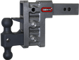 Gen-Y Mega Duty 2.5in Shank 6in Drop 3.5K TW 32K Hitch w/GH-0161 Dual-Ball/Pintle Lock | Dirty Garage