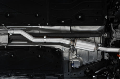 2022-2026 Maverick Aluminized Steel 4" OD Tip Single Side Exit 3" Cat Back Exhaust - View 2 | Dirty Garage