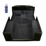 Rugged Ridge Deluxe Carpet Kit w/ Adhesive Gray 76-95 Jeep CJ &Jeep Wrangler YJ - View 2 | Dirty Garage