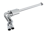 2015-2016 F-150 3" Cat Back Single Side Pre-Axle Dual Exit T304 | Dirty Garage