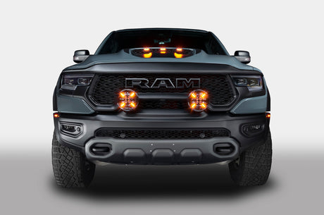 Universal Auxiliary Lights 7" Multifunction 60W LED Spotlight - View 5 | Dirty Garage