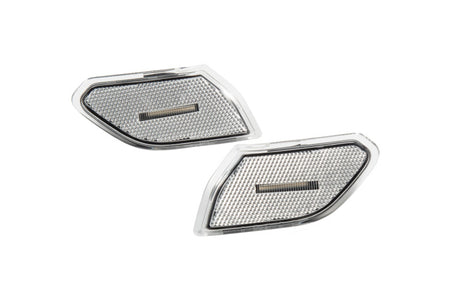 2018-2026 JL Wrangler/Gladiator Clear LED Sidemarker Set | Dirty Garage