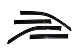 2001-2007 Highlander Ventvisor Outside Mount Window Deflectors 4-Piece Smoke | Dirty Garage