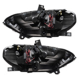2018-2023 Mustang Dynamic ColorSHIFT LED Headlights Black Series - View 13 | Dirty Garage