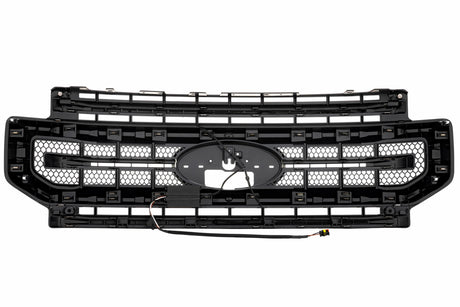 Morimoto 2020-2022 Superduty XBG LED Grille Gloss Black White DRL XBG10