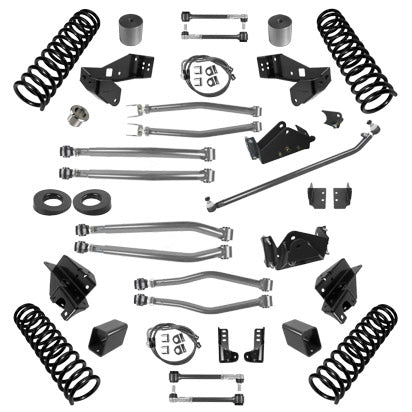 JK 3.0 Inch Lift Stage 4 Suspension System 07-18 Wrangler JK 2 DR | Dirty Garage