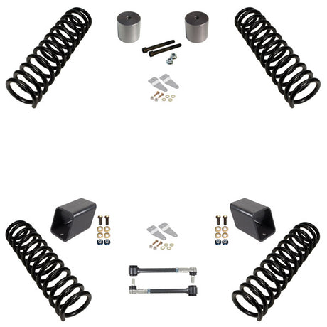JK 2.0 Inch Lift Starter Kit RHD Compatible 07-18 Wrangler JKU 4 DR | Dirty Garage
