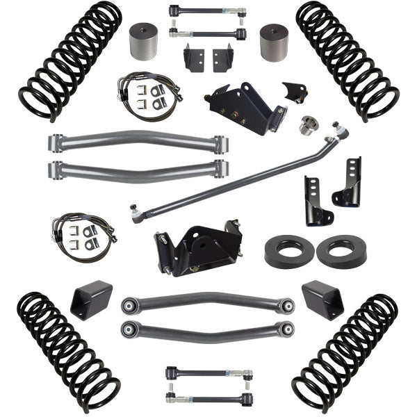 JK 3.0 Inch Lift Stage 2 Suspension System 07-18 Wrangler JKU 4 DR | Dirty Garage