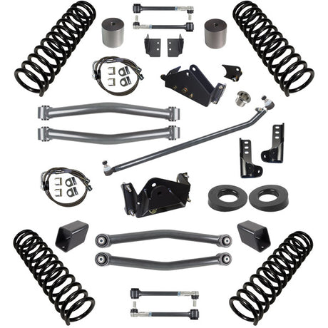 JK 3.0 Inch Lift Stage 2 Suspension System 07-18 Wrangler JKU 4 DR | Dirty Garage