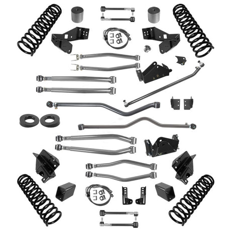 JK 4.5 Inch Lift Stage 4 Suspension System 07-18 Wrangler JKU 4 DR | Dirty Garage